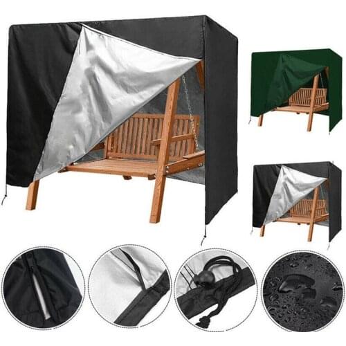 3-Seater Swing Seat Chair Hammock Cover Outdoor Garden Patio Furniture Protector All-Purpose Covers 220*170*125cm