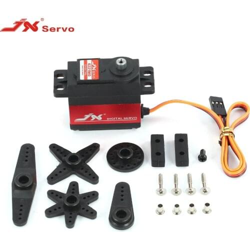 JX PDI-6221MG Metal Gear 20.3kg Large Torque Digital Coreless Servo for 1/10 1/8 RC Car Crawler RC Boat Helicopter Model