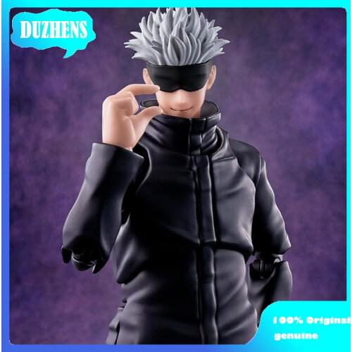 100% Original genuine Jujutsu Kaisen Gojo Satoru figma PVC Action Figure Anime Figure Model Toys Figure Collection Doll Gift