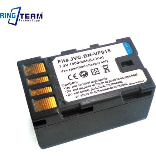 BN-VF815U BN-VF815USM DATA Equivalent Li-Ion Rechargeable Battery for JVC MiniDV and Everio Camcorders GZ-X900 HM400 HM200 HM1