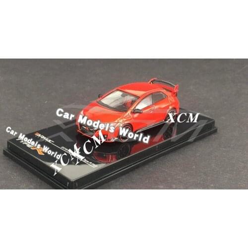 Diecast Car Model for Tarmac Works Type R FK2 2016 1:64 (Red) + SMALL GIFT