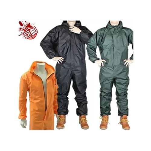 Fashion rain coat suit Waterproof and oil proof/dust proof/spray/spray paint/ motorcycle/even cap/Conjoined raincoat
