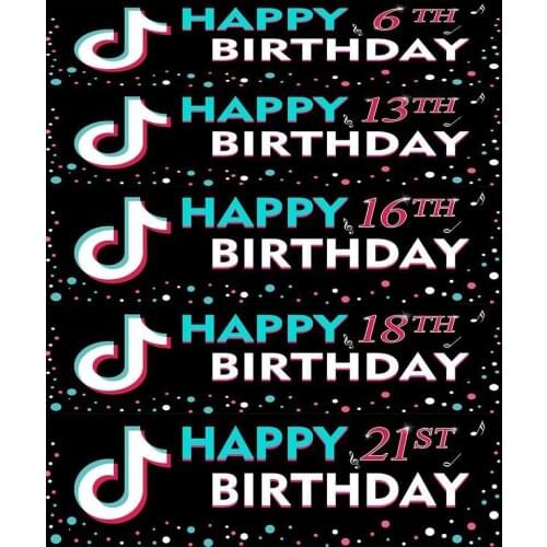 New Popular Musical Symbol Background Picture Studio Beat Audio Frequency Birthday Party Photography Backdrop Photo Booth