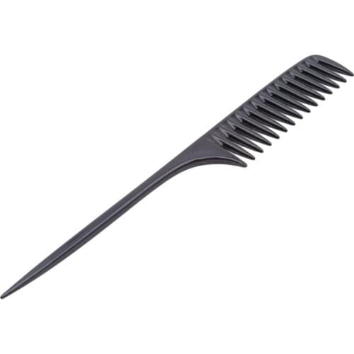 1PC Professional Tip Tail Comb For Salon Barber Section Hair Brush Hairdressing Tools DIY Hair Wide Teeth Combs