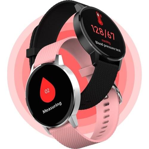 T4 Smart Watch Waterproof Bluetooth Tempered glass Fitness Tracker Heart Rate Monitor Mens Women Smartwatch For IOS Andriod