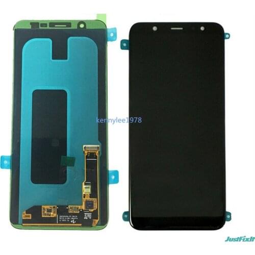 SUPER AMOLED LCD For Samsung Galaxy A6plus 2018 A605 Display Touch Screen Digitizer Assembly For A6 Plus A6050 LCD A605F Display