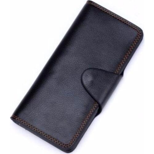 Supreme Fire Wallet (Black Leather, Long) - Magic Trick,Stage Magic Props,Mentalism,Close Up,Comedy,Magia Toys Classic Joke