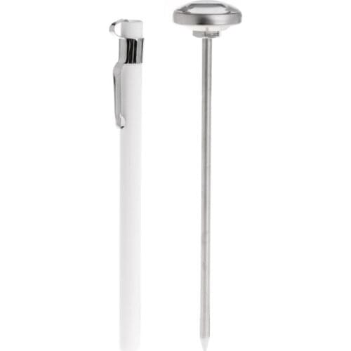 Food Meat Milk Coffee BBQ Thermometer Stainless Steel Home Kitchen Probe Useful