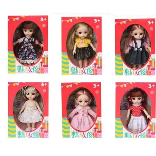 1:12 16cm Cute BJD Humanoid Doll Our Best Companion Friend Best Gift For Our Generations Take IT!Come