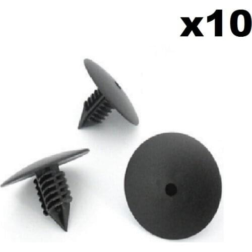 10x For Renault Wheel Arch Liner/ Splashguard Lining Spruce Fir Tree Clips 35mm Head