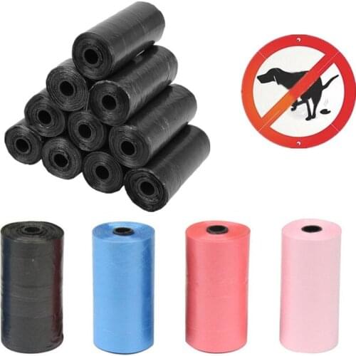 150 pcs Leak Proof Dog Puppy Biodegradable Poop Bag Portable Waste Poop Bags Outdoor Pet Garbage Bags With Dog Bag Dispenser