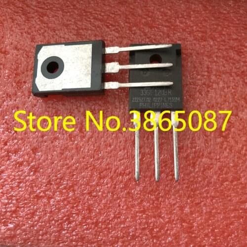 APT33GF120BRG 33GF120BRG 33GF120BR APT33GF120BR TO-247AD TO-247 N-CHANNEL TUBE POWER IGBT TRANSISTOR 10PCS/LOT ORIGINAL NEW