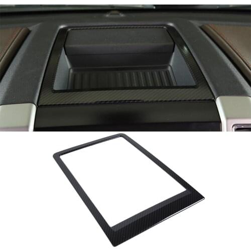 Center Console Storage Box Decorative Frame Sticker Decal Cover for Ford F150 2015 2016 2017 2018 2019 2020 Car Interior Styling