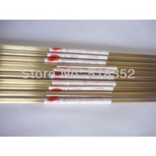 0.4mmx400mm Single Hole Ziyang Brass Electrode Tube for EDM Drilling Machines