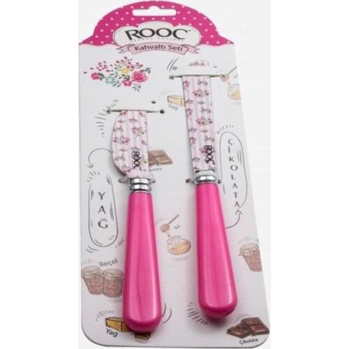 Ceramic 2 PCs Breakfast Knife Ceramic Coating Blade Series