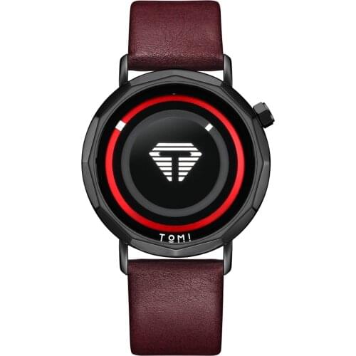 Mens Quartz Watch Simple Wristwatches Popular Low-key Minimalist Connotation Leather Watch Hombres Hour Reloj Clock Men Women