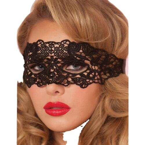 New4 Styles Of Princess Sexy Black Lace Mask Face Mask Elegant Half Mask Festival Halloween Party Dance Lady Hollow Mask