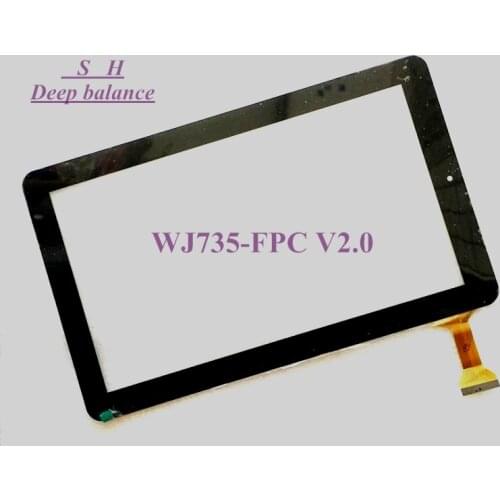New Touch SCreen For WJ735-FPC V2.0 Replacement Touch Panel Digitizer Glass Replacement 10.1'' Tablet sensor WJ735-FPC
