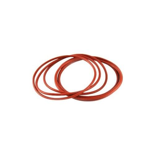 Type O ring seal silicone red/white high-temperature waterproof and oil resistant wire diameter 1.9 mm / 1.0/1.5