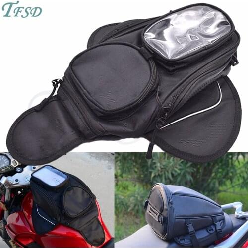 Waterproof magnetic moto fuel tank bag motorcycle saddle bag backpack For Yamaha FZ6 FAZER FZ6R FZ8 FZ1 FAZER XJ6 DIVERSION MT07