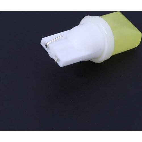 10pcs 12V T10 COB White LED Lights Wedge Light Side Bulbs Car Tail Light MGO3