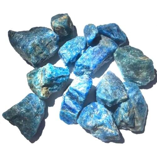 100g Rough Gemstone Natural Apatite Crystal Rough Raw Stone Rock Specimen Mineral Stone Specimen