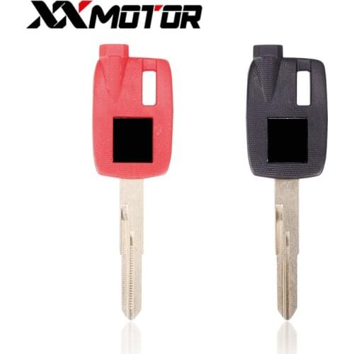 3PCS Motorcycle Uncut Blade Blank Key For Suzuki magnet Motorcycle Anti-theft lock keys AN250 AN400 AN650 Burgman Magnetic
