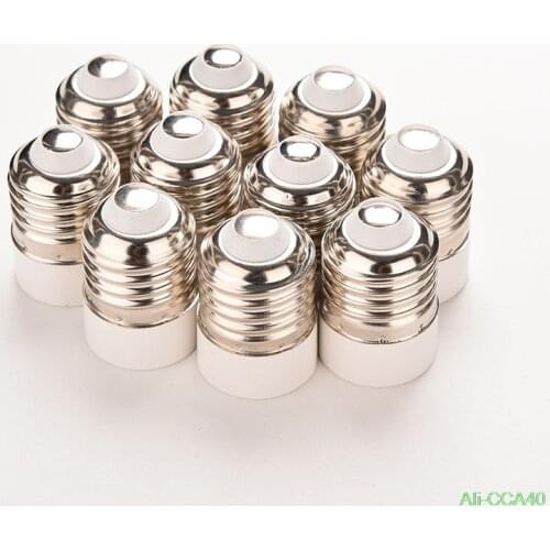 5Pcs Fireproof Material E27 to E14 lamp Holder Converter Socket Conversion light Bulb Base type Adapter Wholesale 5Pcs/lot