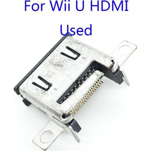 5PCS Pulled HD Interface Port Connector Socket for Nintendo Wii U WIIU HDMI-compatible Dock