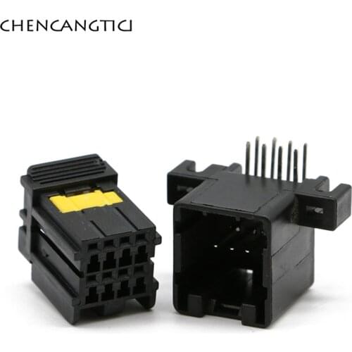 2 Sets 8 Pin Way Car Window Lifter Assembly Cable Socket Automotive Pin Header Connector Plug 174049-2 174044-2