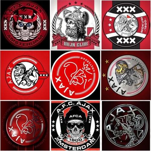 Abstract Diamond Painting Gothic Skull Label Embroidery Crossing Diy Mosaic Gift Handmade Cross Stitch Home Decoration