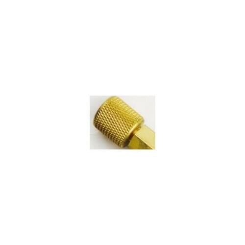 Adapter,for CO2 Keg Charger or MINI regulator, 1/8FFL*1/4MFL,Brass, to connect your ball lock