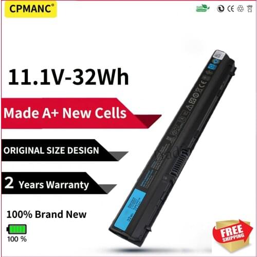 CPMANC 11.1V 32Wh New RFJMW Laptop Battery For DELL Latitude E6320 E6330 E6220 E6230 E6120 FRR0G KJ321 K4CP5 J79X4 7FF1K