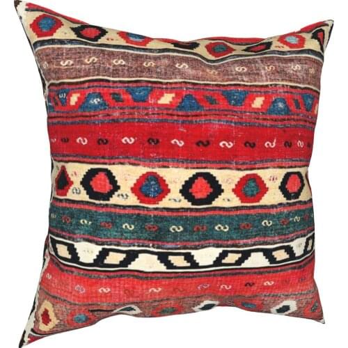 Antique Azerbaijan Persian Moroccan Pillowcase Printing Polyester Cushion Cover Decoration Throw Pillow Case Cover Home
