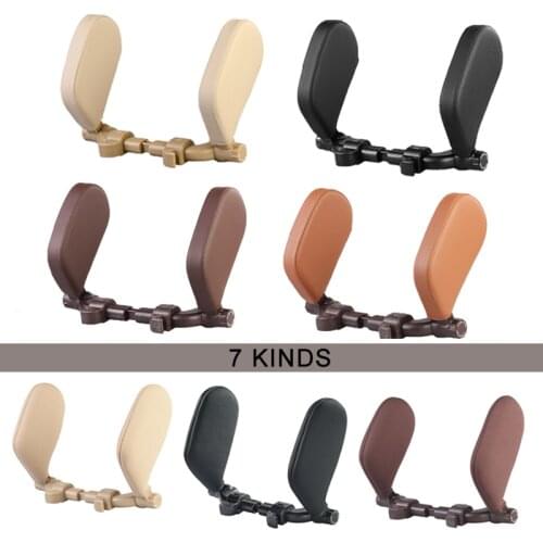 Car Neck Rest Headrest Cushion U-shaped Pillows Leather Cloth Memory Foam Travel Sleeping Side Support For Children And Adults