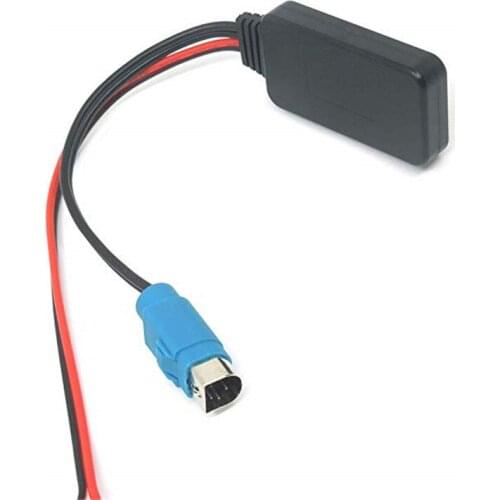 Car Aux Bluetooth Adapter Module Bluetooth Car kit Audio Receiver Stereo Aux Radio Cable for Alpine KCE-236B CDE-9872 CDA