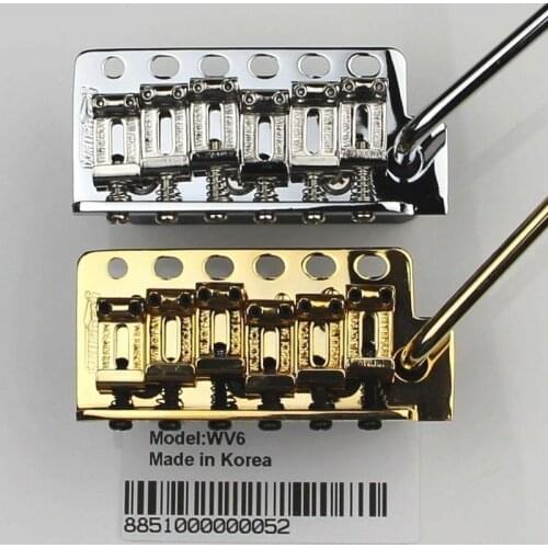 Korea ST Guitar Wilkinson WV6 Tremolo Bridge + Bent Steel Saddles
