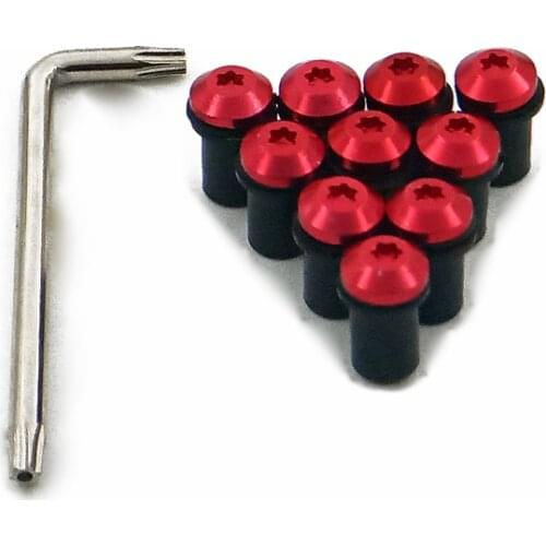 M5 Fastener Nuts Windscreen Windshield Screw Mounting Bolts For Suzuki GSXR GSX-R 600 750 1000 K1 K2 K3 K4 K5 K6 K7 K8 K9 K11