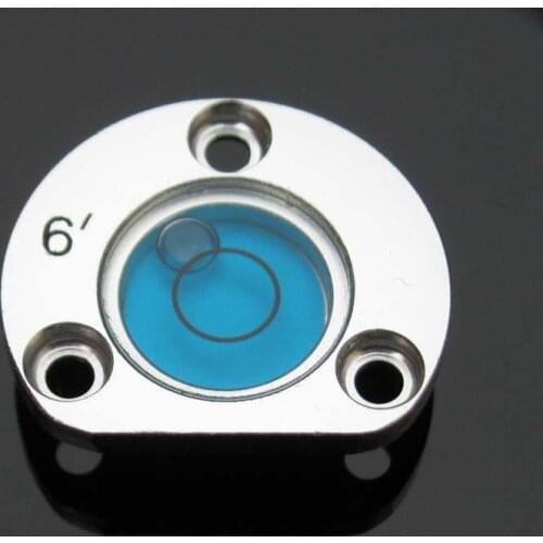 Metal Level Bubble Spirit Level High accuracy inclinometer Semicircle Level for Laica