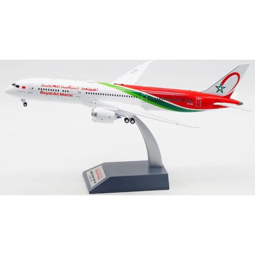 1/200 scale B787-9 CN-RGZ For ROYAL AIR MAROC Airlines airplane toy aircraft diecast alloy plane with landing gear model