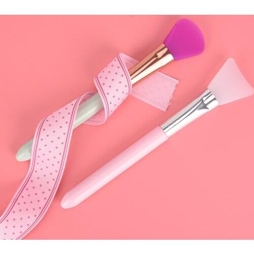 Soft Silicone Make up Silica Gel Makeup Brush Tool Facial Mask Mixing Mud Makeup Brushes Face Skin Care Brush Beauty Applicator