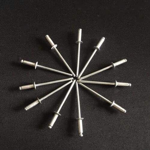 10pcs Flat head pull nails/pull rivets/countersunk head pulling core rivets/decorating nails M3*8 CPC268