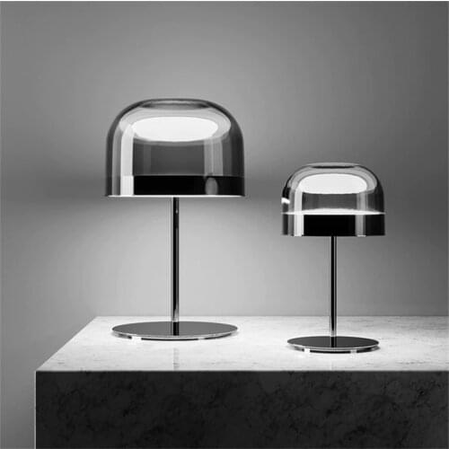 Nordic Mushroom Table Lamp Modern Luxury Designer Desk Lamp Living Room Bedroom Bedside Led Light Fixtures Home Deco Luminaire
