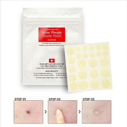 COSRX Acne Pimple Master Patch 4X24 Patches Anti Acne Pimple Acne Remover Acne Treatment Acne Invisible Original Korea Cosmetic
