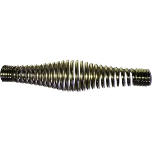 2.5MM Handle Spring Drum Spring Bbq Pit Grill Barbecue Drum Basket With Nickel-Plated Stainless Steel