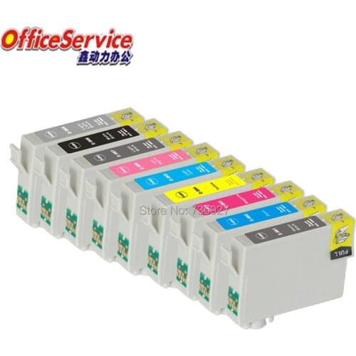 Compatible ink cartridge T0961 T0962 T0963 T0964 T0965 T0966 T0967 T0968 T0969 For Epson Stylus Photo R2880 inkjet printer