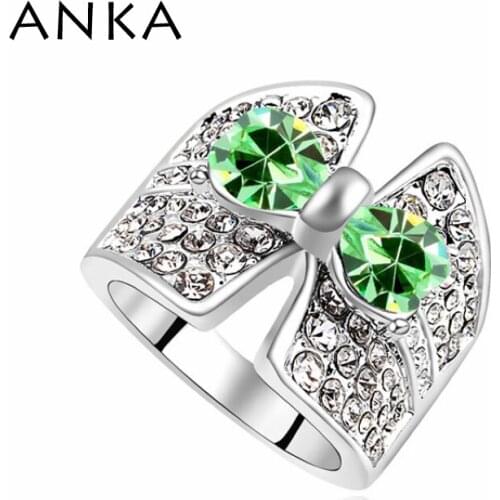Wedding Rings Sale Trendy Fine Jewelry Sterling 2020 New Design Luxury Crystal Ring Main Stone Crystals from Austria #106989