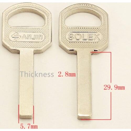 Locksmith Supplies YP501 Key Blank,2.8mm thickness Blank keys [20pcs/lot]