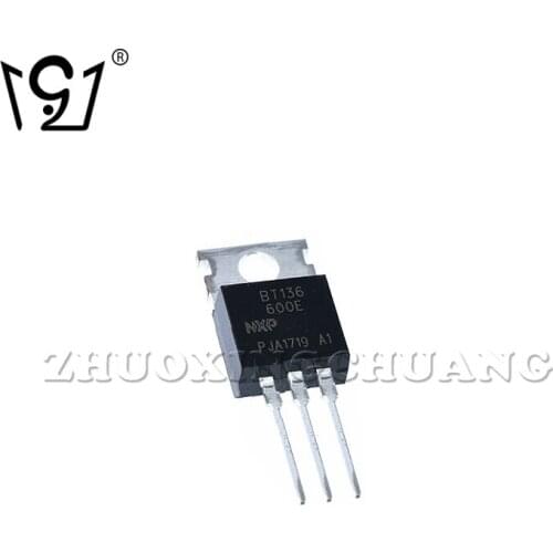 20PCS BT136-600E 4A/600V TO-220 bidirectional thyristor brand new original