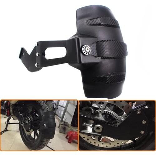 Motorcycle Rear Tire Hugger Fender Moto Splash Mudguard Accessories For BMW F800GS F650GS F700GS F800R 2008 - 2017 F800 GS